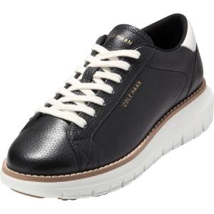 Cole Haan Womens Zerogrand Rexanna Lace-to-Toe(Black/White Wp)