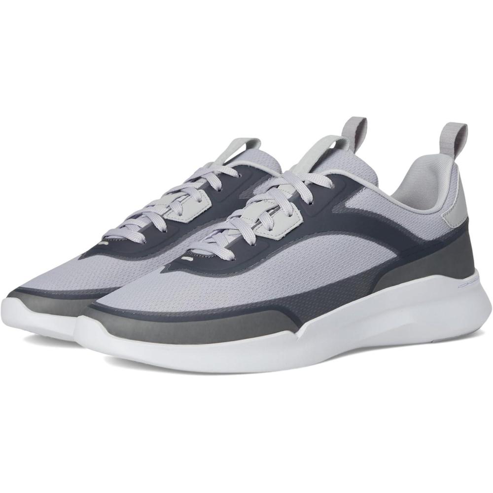 imageCole Haan Mens Grand Crosscourt Modern RunningMicro ChipQuiet ShadeOptic White