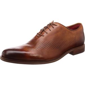 Cole Haan Men’s Washington Grand Laser Oxford Shoes(British Tan/Lava Energy)