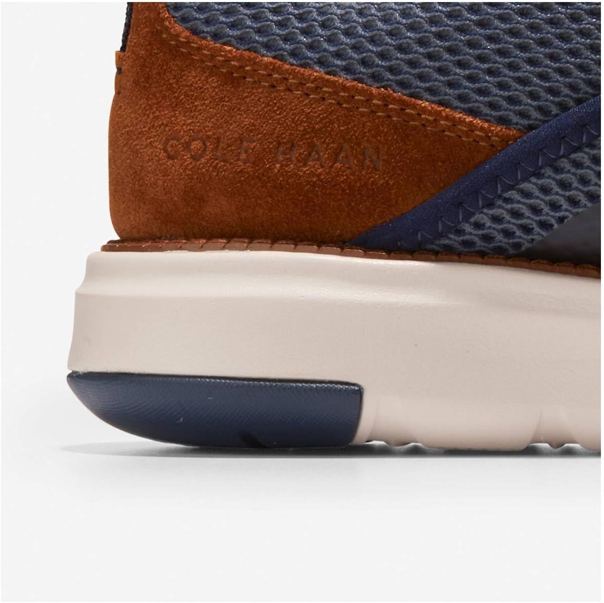imageCole Haan Mens Grand Atlantic SneakersMarine BlueBritish Tan