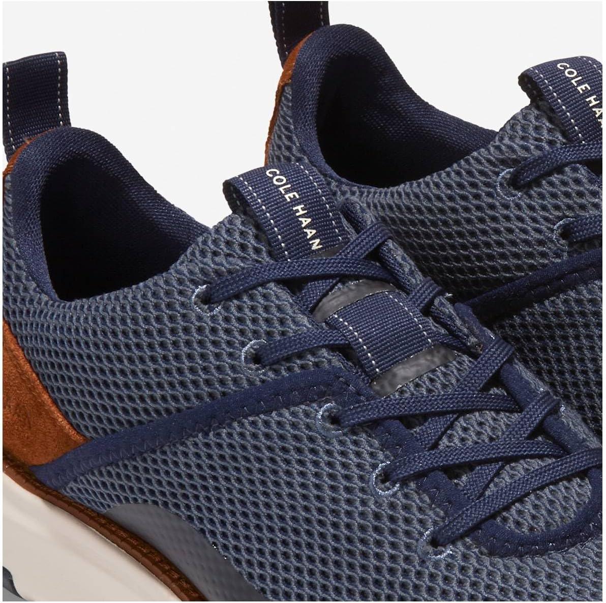 imageCole Haan Mens Grand Atlantic SneakersMarine BlueBritish Tan