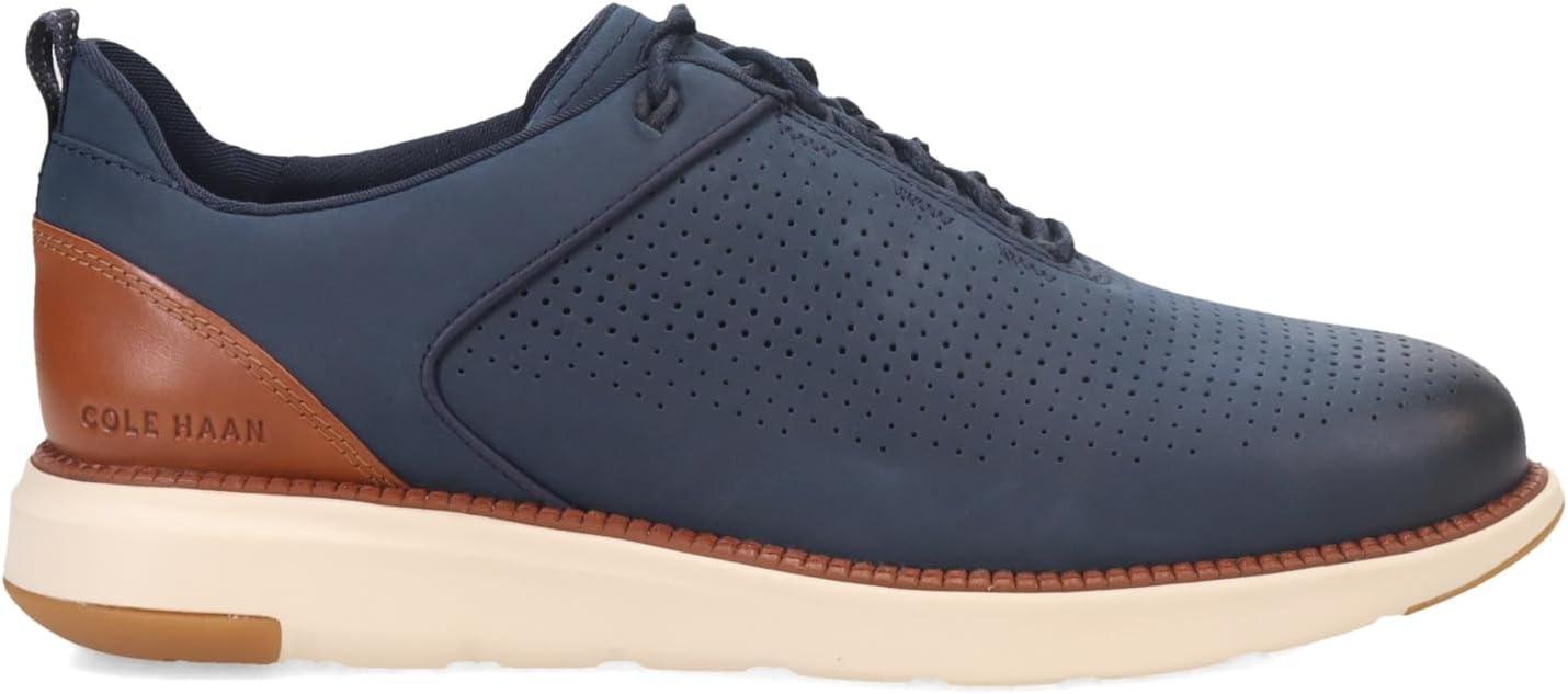 imageCole Haan Mens Grand Atlantic SneakersNavy Blazer NubuckBlack