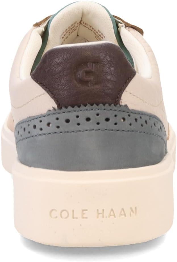 imageCole Haan Mens Grand Crosscourt Transition SneakerWhite SandSesameIvory