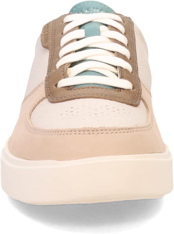 imageCole Haan Mens Grand Crosscourt Transition SneakerWhite SandSesameIvory