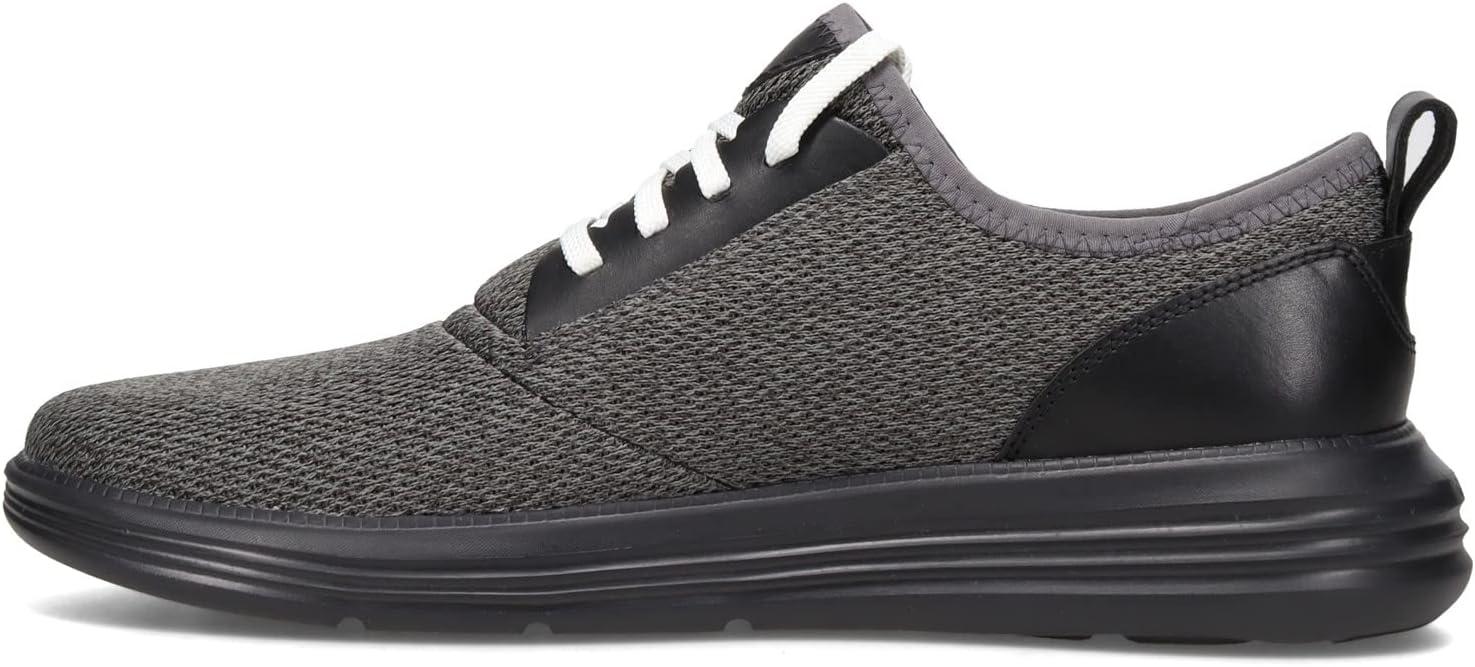 imageCole Haan Mens Grandsport Journey Knit SneakersBlackOptic White