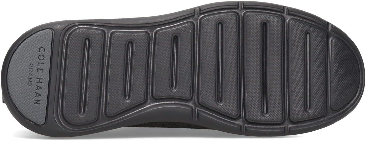 imageCole Haan Mens Grandsport Journey Knit SneakersBlackOptic White