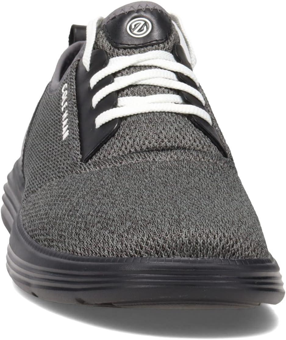 imageCole Haan Mens Grandsport Journey Knit SneakersBlackOptic White