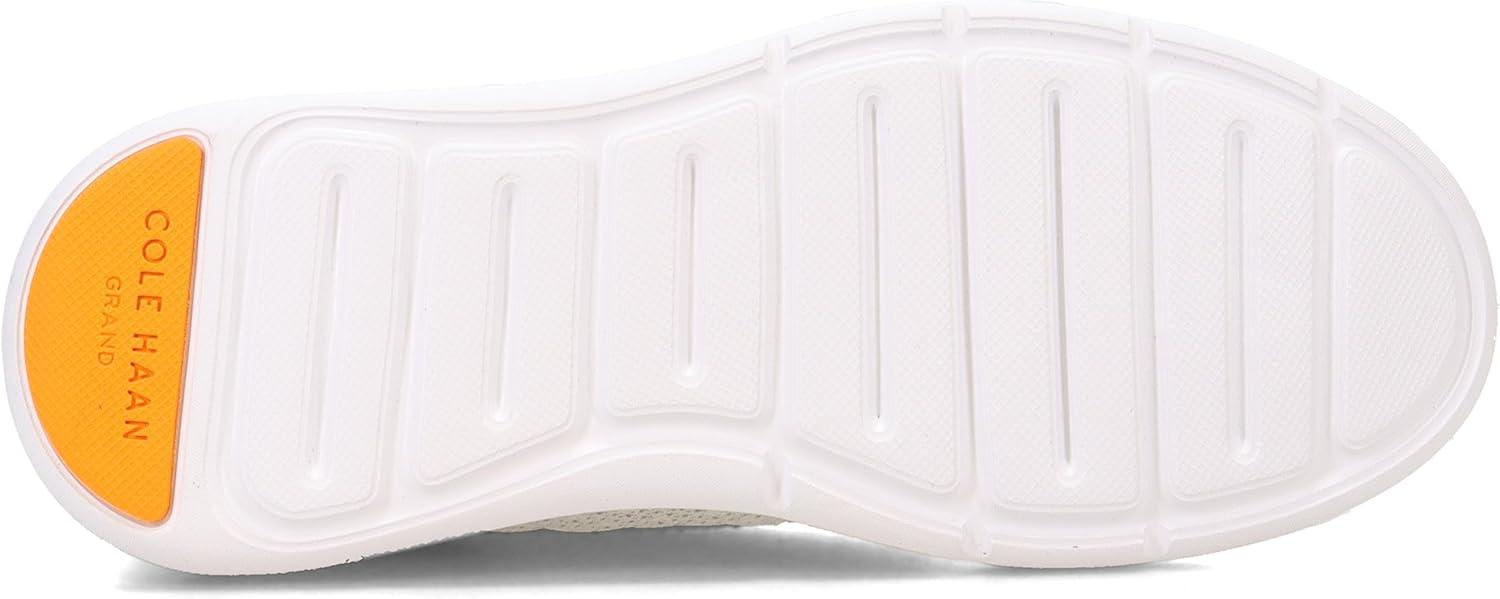 imageCole Haan Mens Grandsport Journey Knit SneakersOptic WhiteOmbre Blue