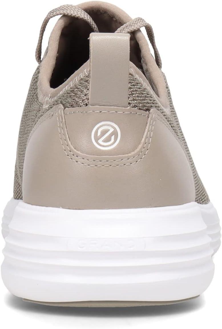 imageCole Haan Mens Grandsport Journey Knit SneakersRock RidgeWhite