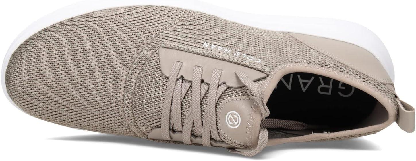 imageCole Haan Mens Grandsport Journey Knit SneakersRock RidgeWhite