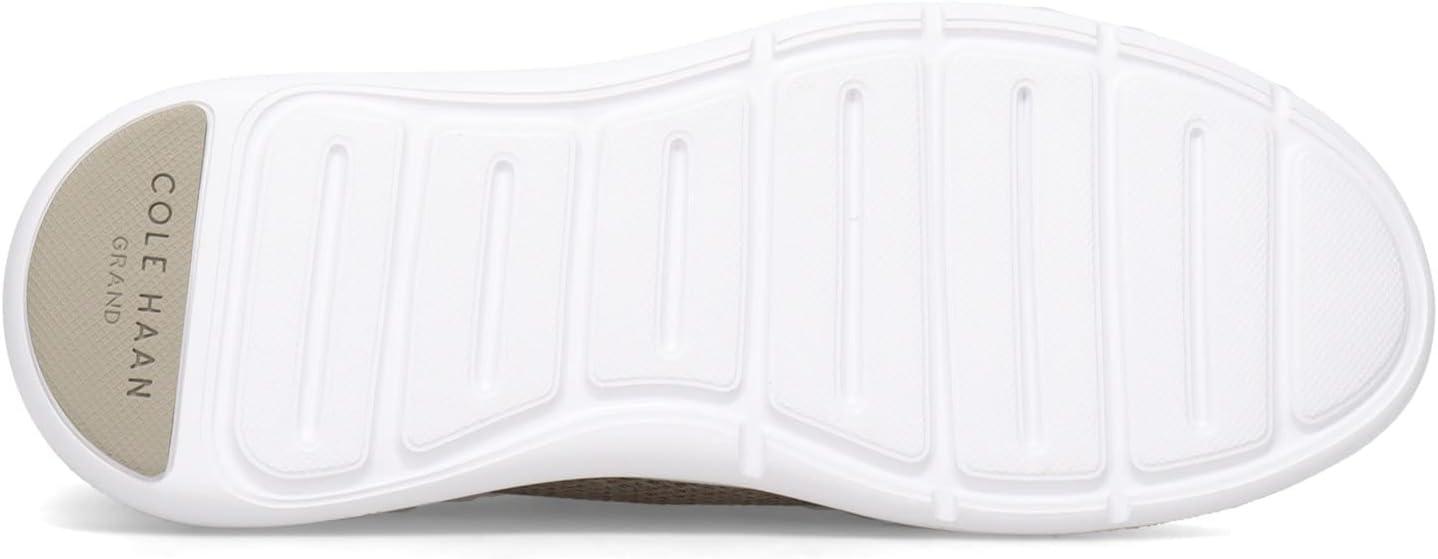 imageCole Haan Mens Grandsport Journey Knit SneakersRock RidgeWhite