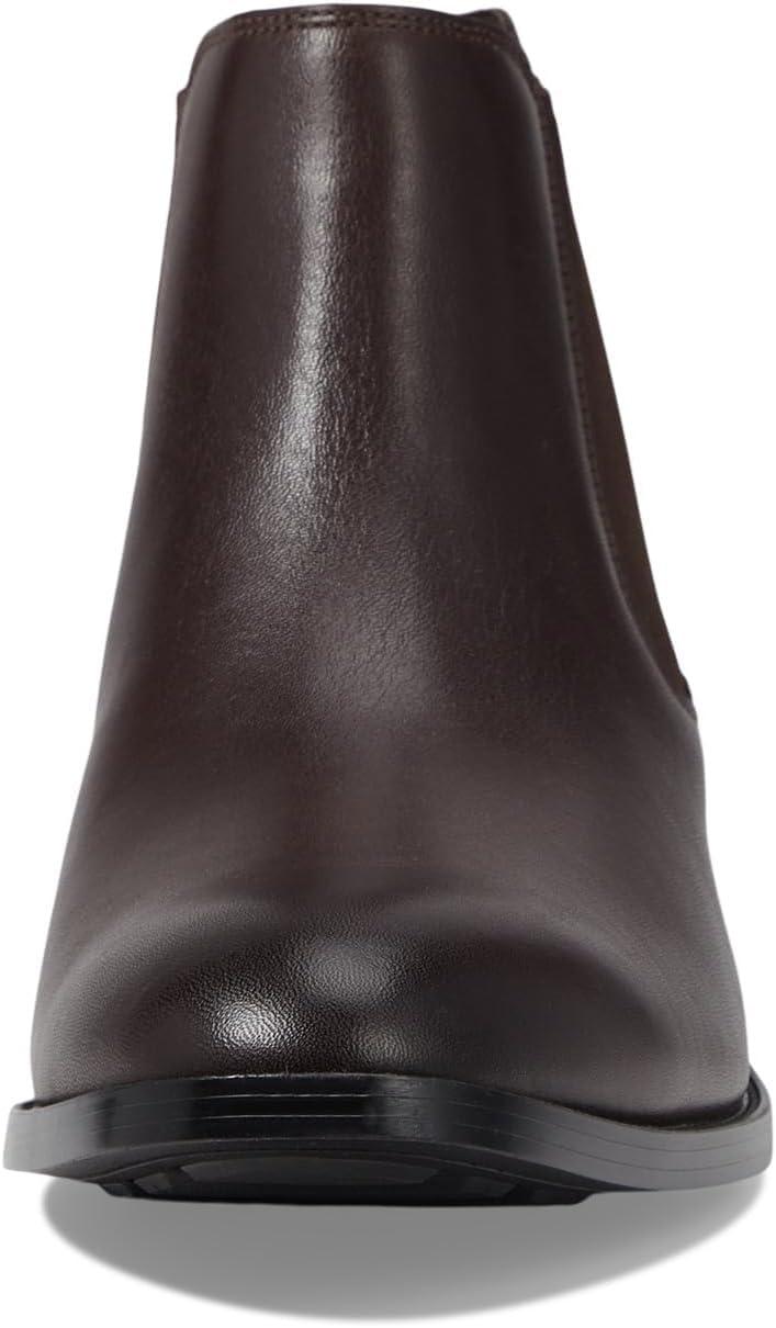 imageCole Haan Mens Hawthorne Chelsea BootsDark ChocolateBlack Wr