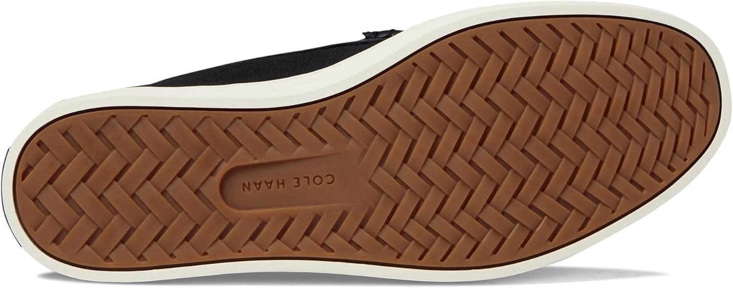 imageCole Haan Mens Nantucket LoafersBlack CanvasBlack