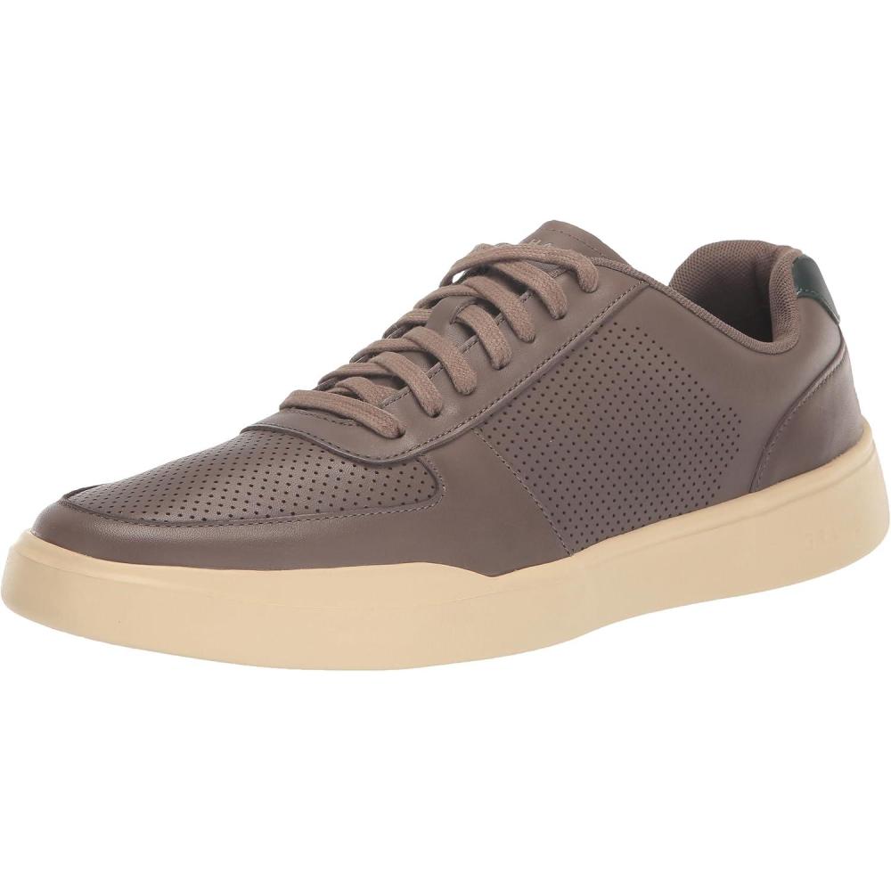 imageCole Haan Mens Grand Crosscourt Modern Perforated SneakersMorelOatScarab