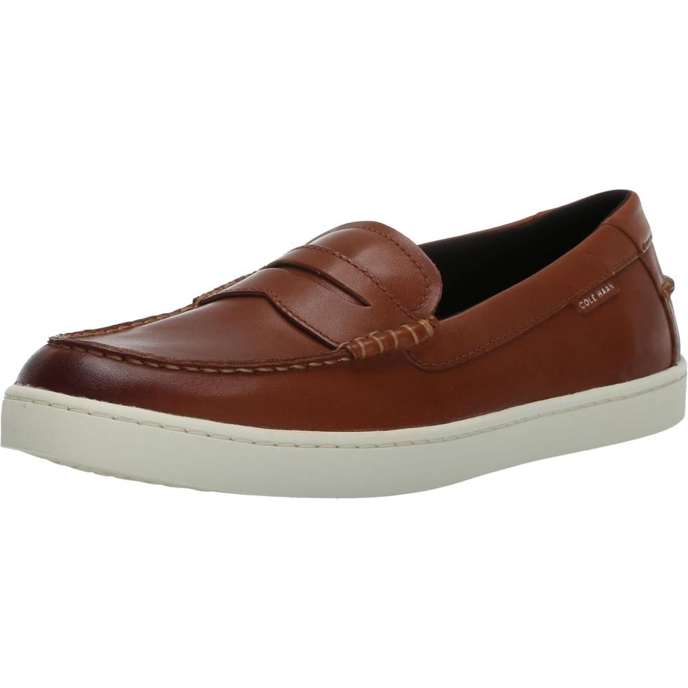 imageCole Haan Mens Nantucket LoafersBritish TanIvory