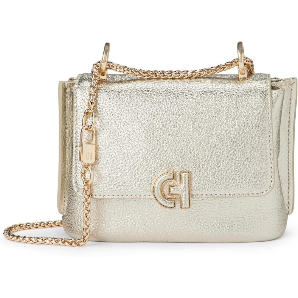 imageCole Haan womens Mini Leather Convertible ChainGold