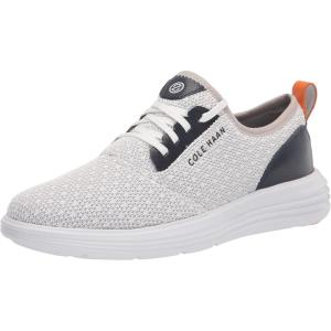 Cole Haan Men’s Grandsport Journey Knit Sneakers(Optic White/Ombre Blue)