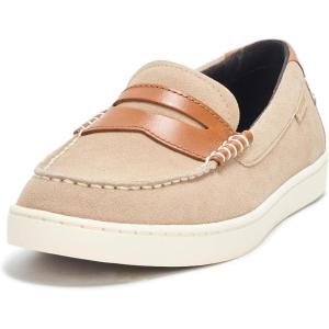 Cole Haan Men’s Nantucket Loafers(Birch Beige Suede/New Caramel)