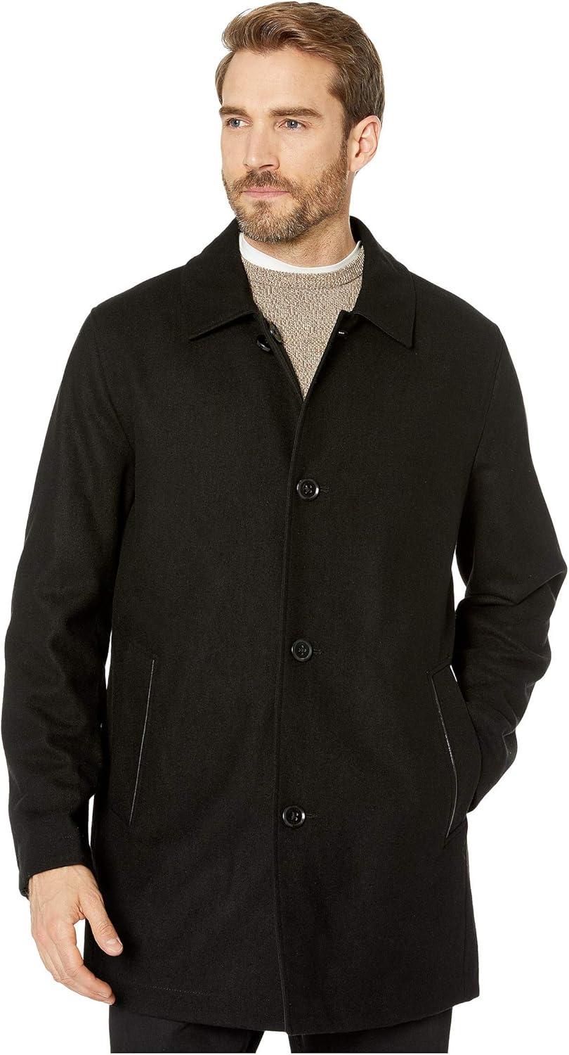imageCole Haan Signature Mens Reversible Top CoatBlack
