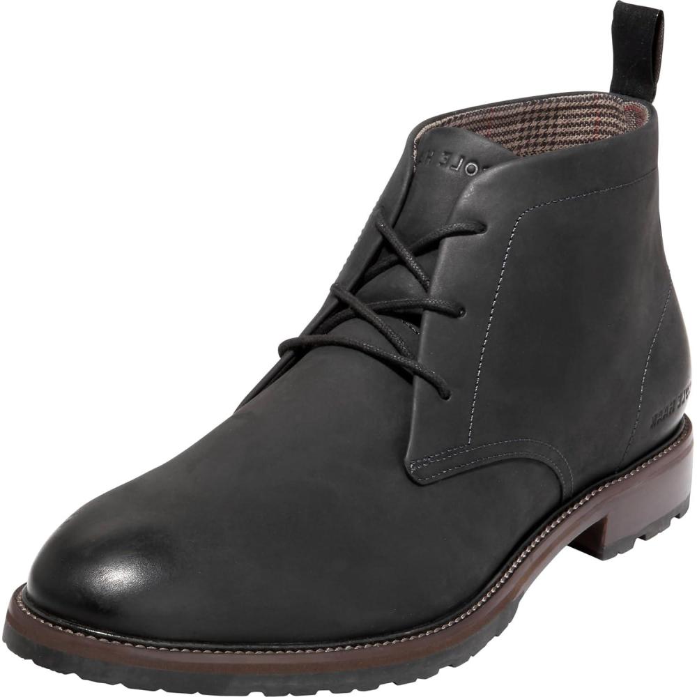 imageCole Haan mens Berkshire ChukkaWaxy BlackTruffle