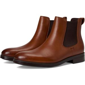 Cole Haan mens Newmark Grand Chelsea(British Tan/Dark Chocolate/Natural)