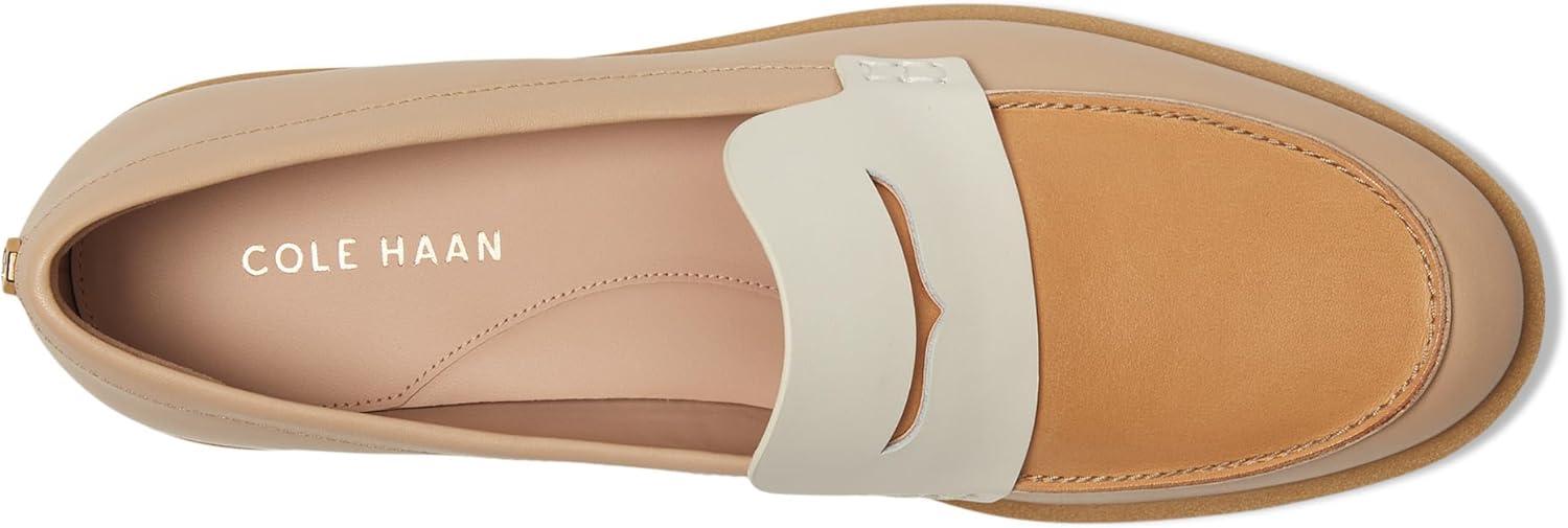 imageCole Haan Womens Geneva LoafersSoft BuffBiscuitIvory