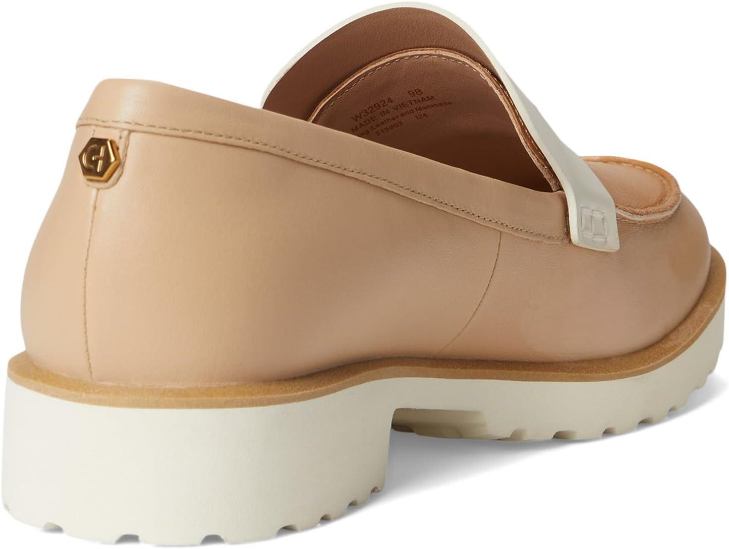 imageCole Haan Womens Geneva LoafersSoft BuffBiscuitIvory