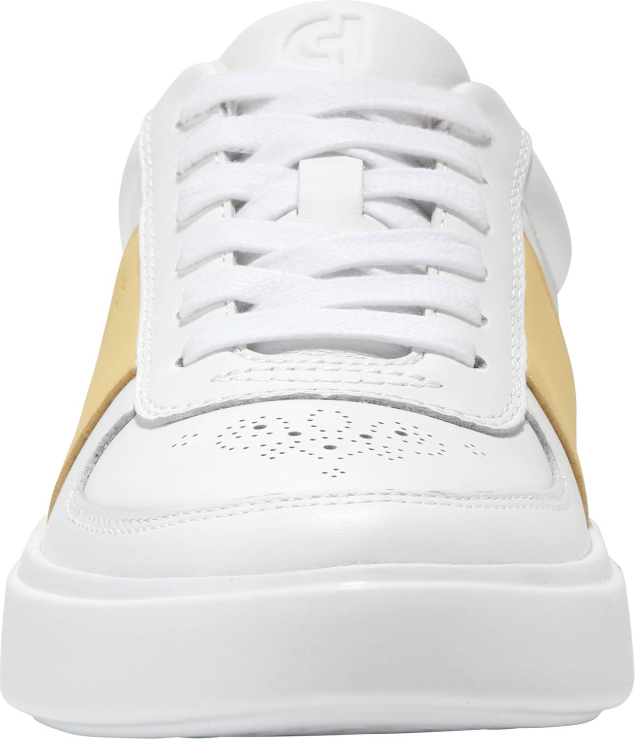 imageCole Haan Womens Grand Crosscourt DellaWhitePale BananaWhite