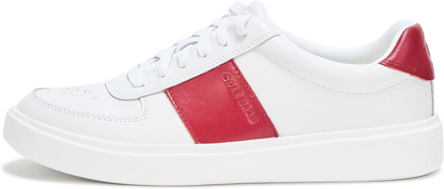 imageCole Haan Womens Grand Crosscourt DellaWhiteRio Red Patent