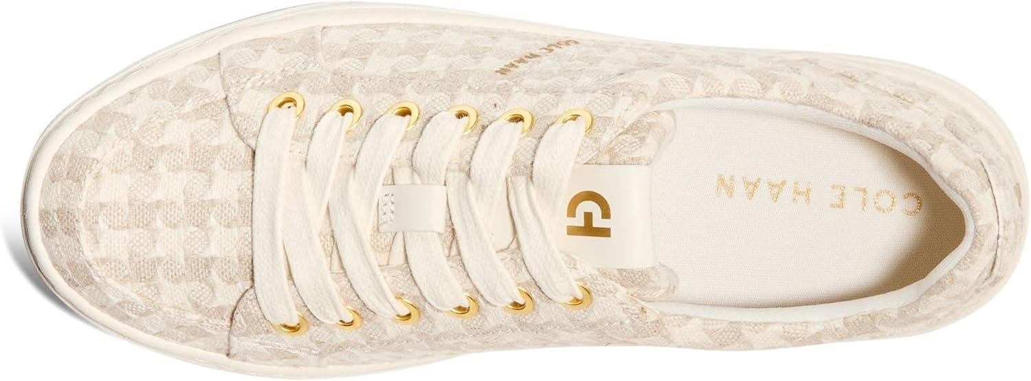 imageCole Haan Womens Grandpro Max PlatformIvory Textured