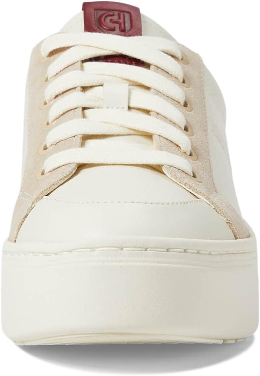 imageCole Haan Womens Grandpro Max PlatformIvoryOpticatCherry