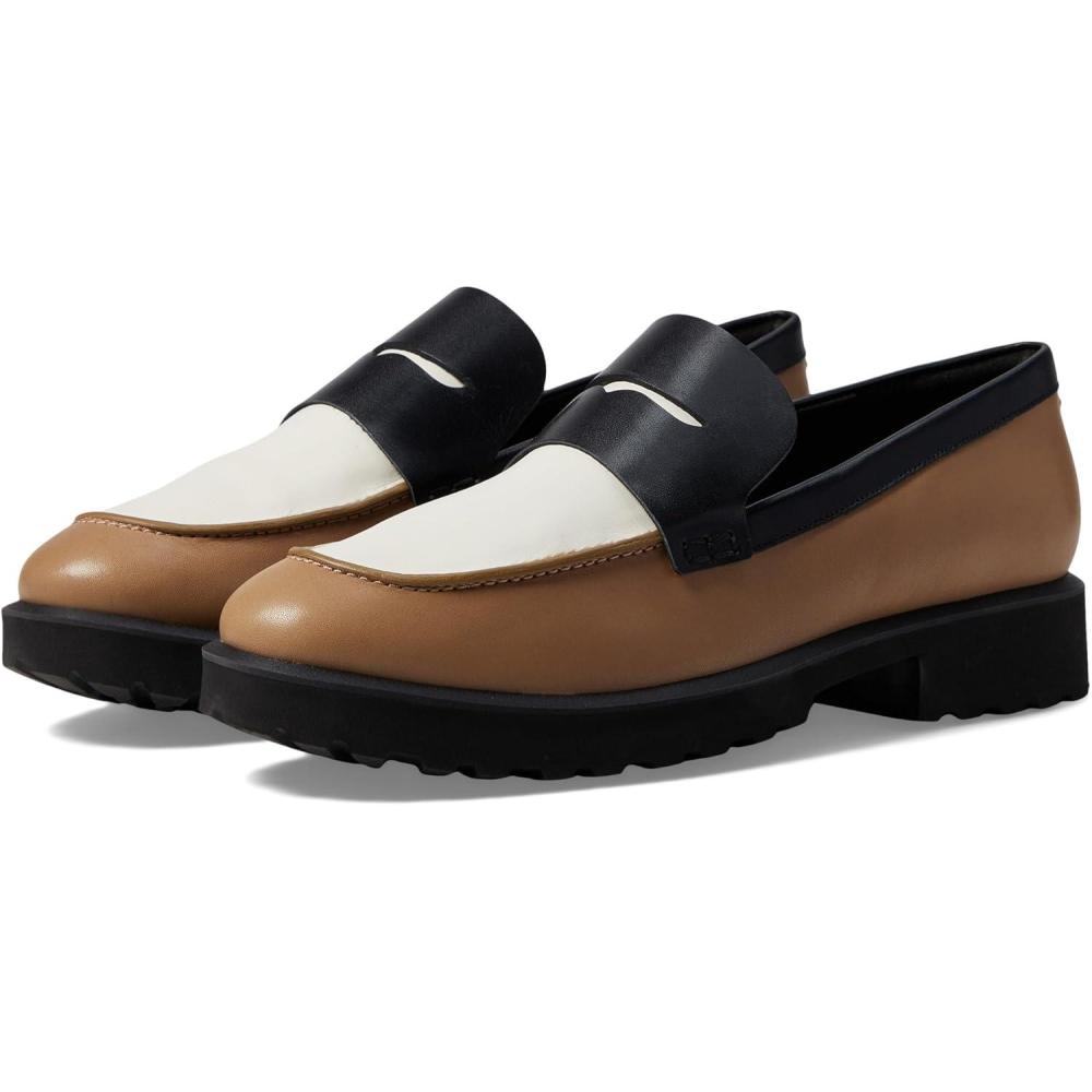 imageCole Haan Womens Geneva LoafersBirch BeigeIvoryBlack