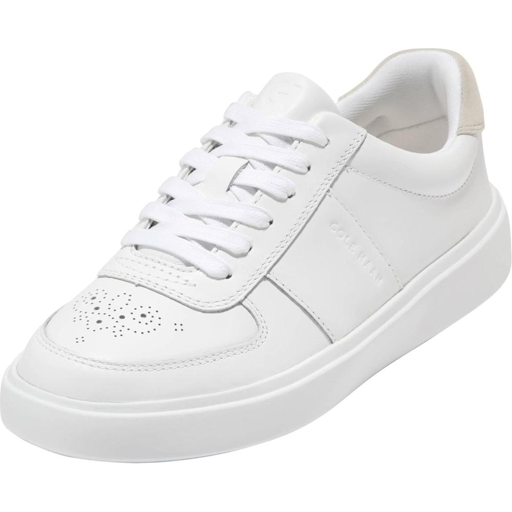 imageCole Haan Womens Grand Crosscourt DellaOptic WhiteSilver Birch