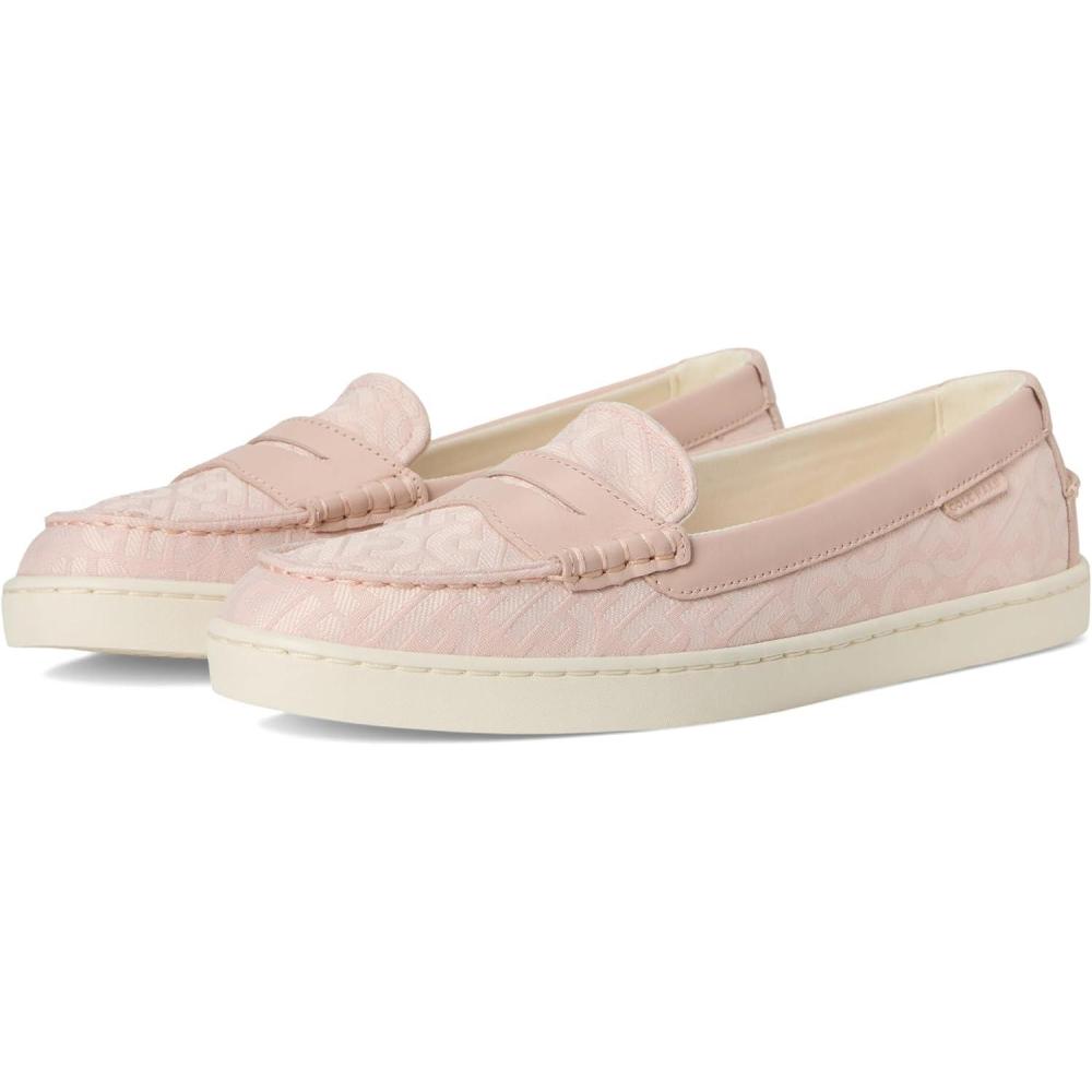 imageCole Haan Womens NantucketCameo Rose Double Ch Jacquard PrintIvory