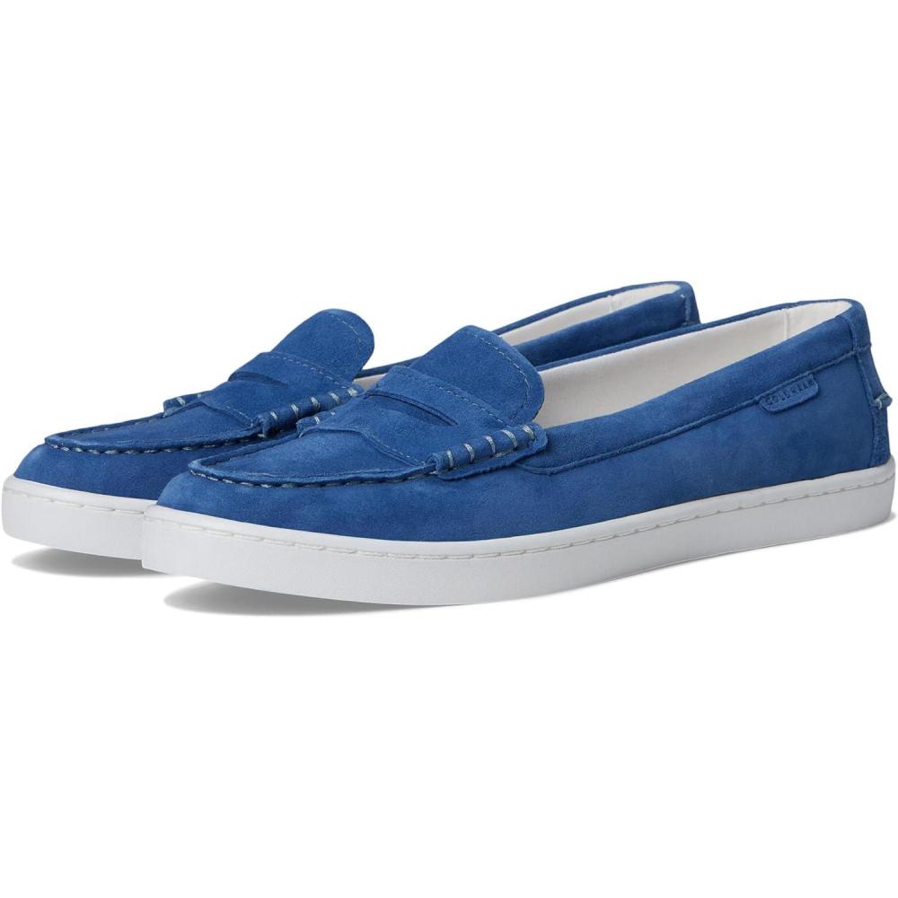 imageCole Haan Womens NantucketDutch Blue SuedeWhite