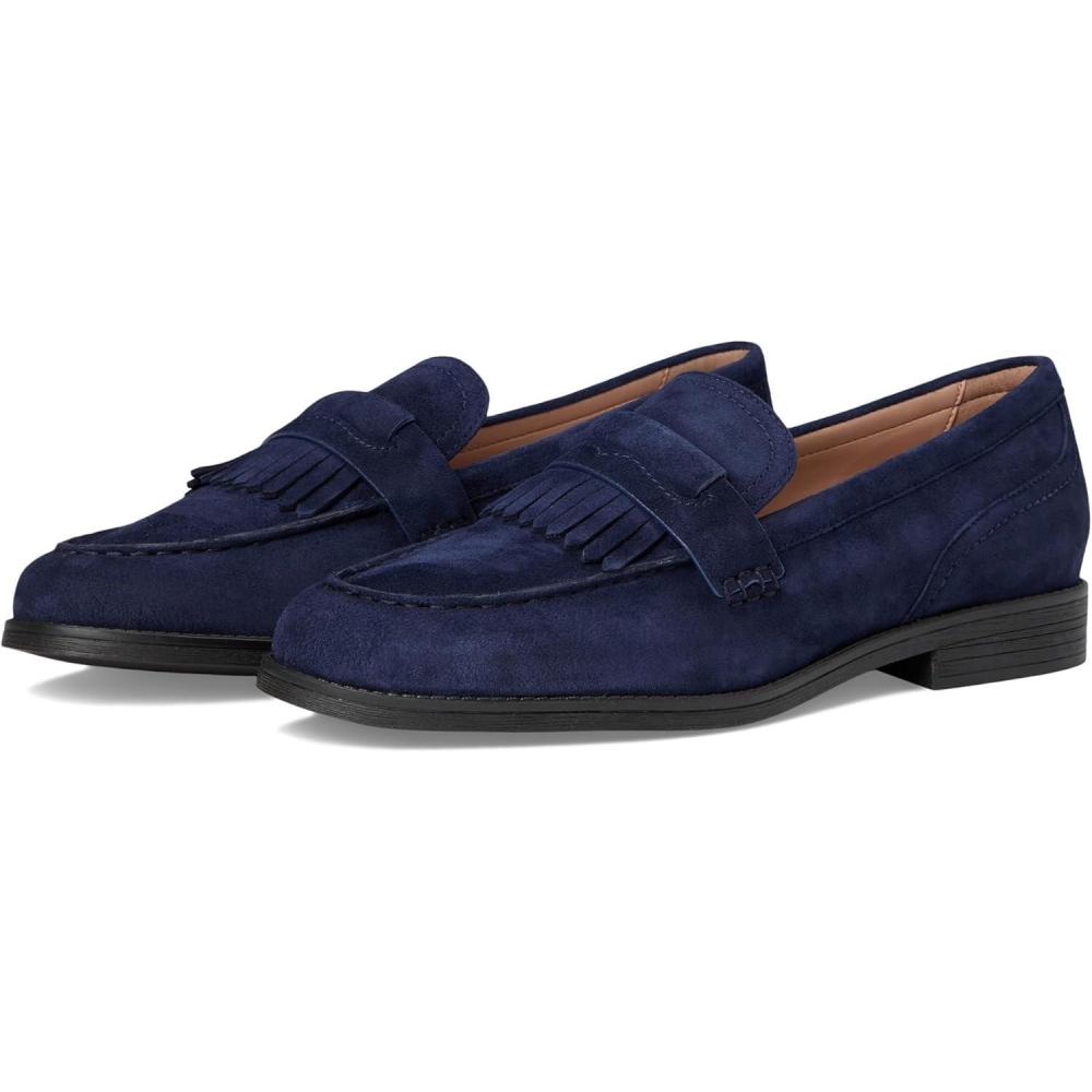 imageCole Haan Womens Stassi KiltieMidnight Moon SuedeRaven