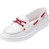 White/Rio Red Patent