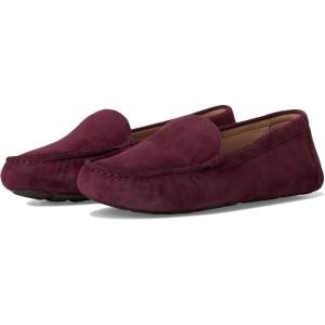 Cole Haan Womens Emmie(Black Garnet Suede/White)