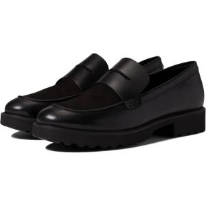 Cole Haan Womens Geneva Loafers(Black Leather)