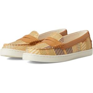 Cole Haan Womens Nantucket(Bali Striped Printed Canvas/Biscuit/Ivory)