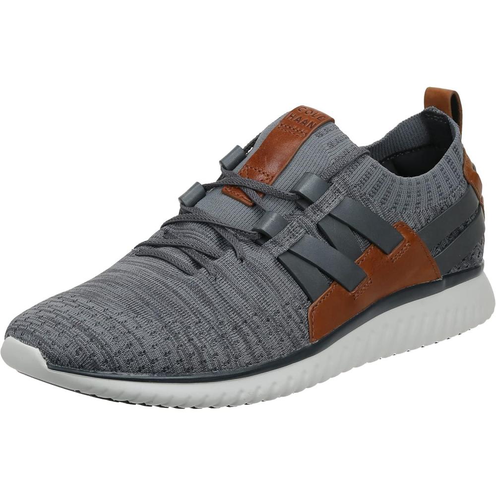 imageCole Haan Mens Grand Motion Woven Stitchlite SneakersMgntIrns KntBrt