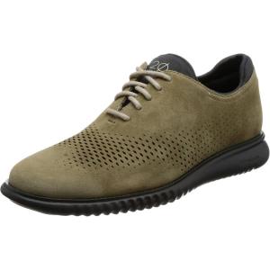 Cole Haan Men’s 2.Zerogrand Laser Cut Wingtip Oxford(Barley/Magnet)