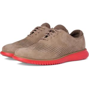 Cole Haan Men’s 2.Zerogrand Laser Cut Wingtip Oxford(Irish Coffee Nubuck/Truffle)