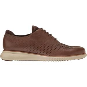Cole Haan Men’s 2.Zerogrand Laser Cut Wingtip Oxford(Lava/Madeira)