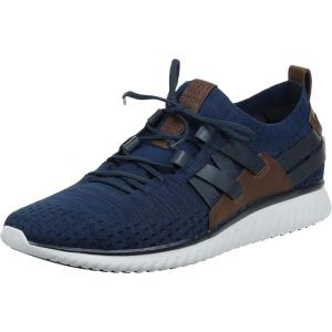 Cole Haan Men’s Grand Motion Woven Stitchlite Sneakers(Navy Ink/Peo Kt/Br)