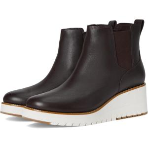 Cole Haan womens Zerogrand City Wedge(Dark Chocla/Ivory Waterproof)