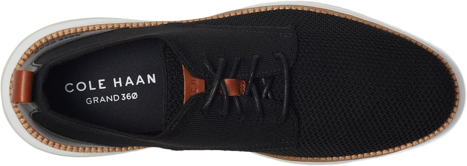 image:imageCole Haan Mens Grand Hurrion Stitchlite Plain ToeBlackNimbusCloud Ivory