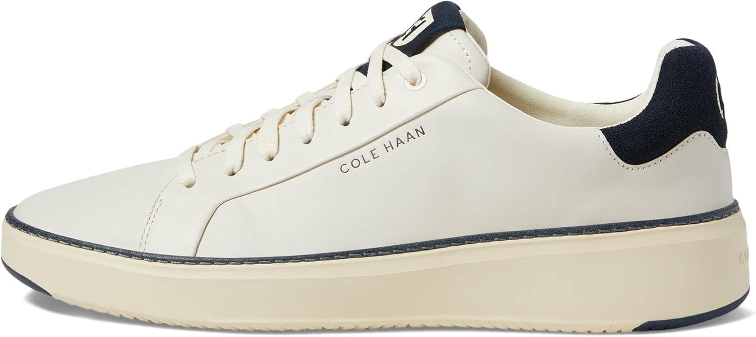 image:imageCole Haan Mens Grandpro Topspin SneakerIvoryBlueberry