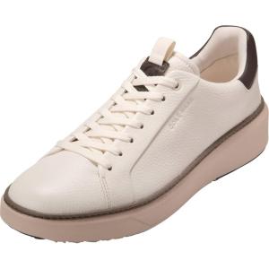 Cole Haan Men’s Grandpro Topspin Golf Sneakers(Ivory Waterproof/Deep Olive)