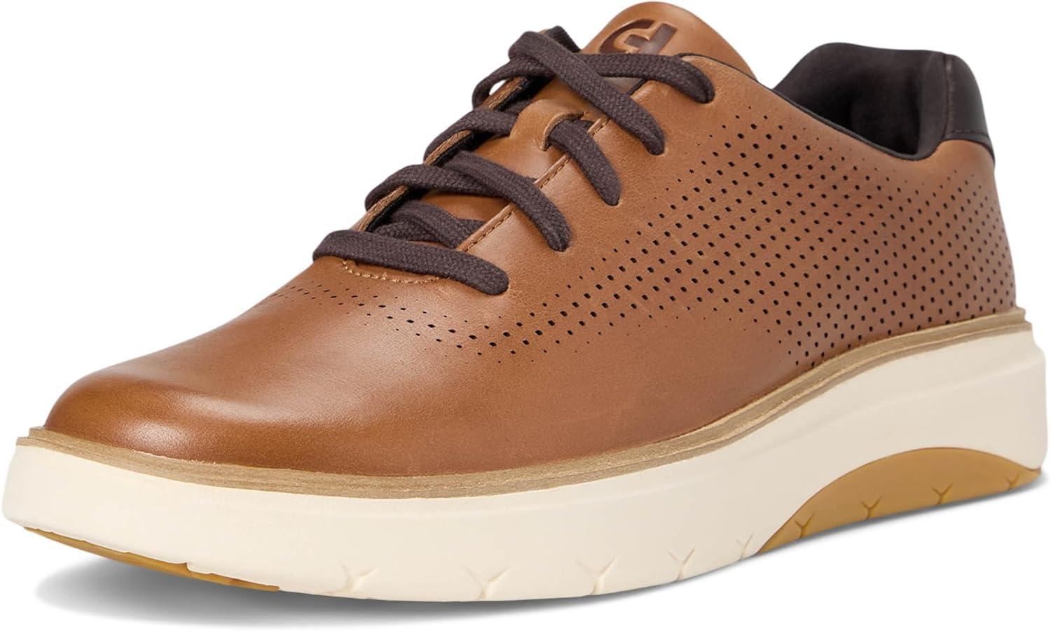 image:imageCole Haan Mens Grandpro Featherarc Laser PerforatedBritish TanIvoryWhite
